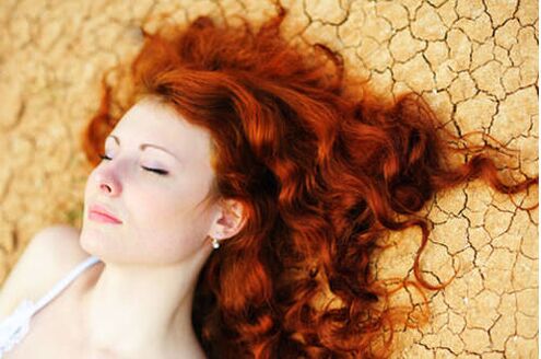Mädchen mit Psoriasis